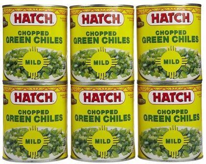 Hatch: Chopped Green Chiles Mild, 27 Oz