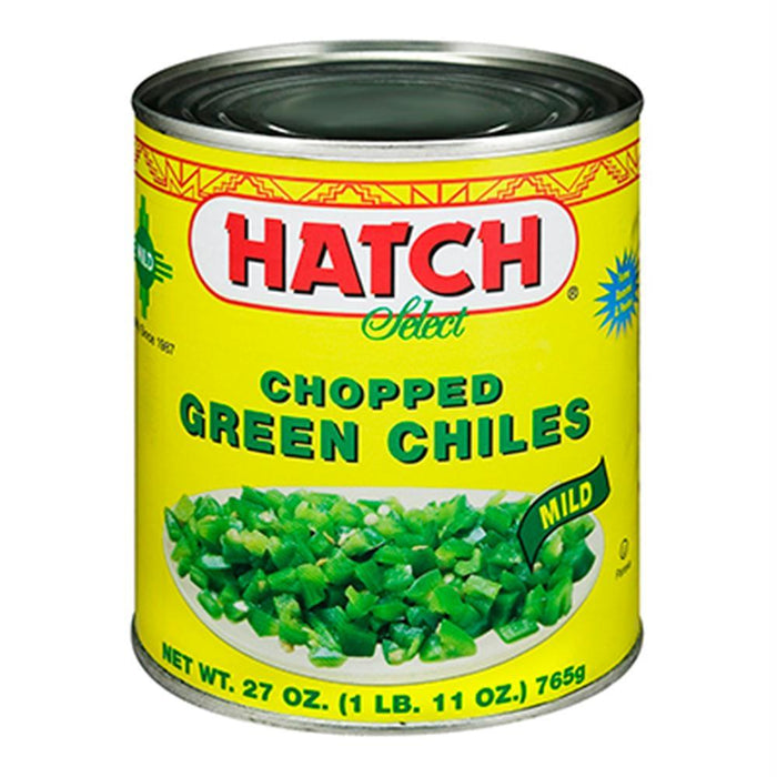 Hatch: Chopped Green Chiles Mild, 27 Oz