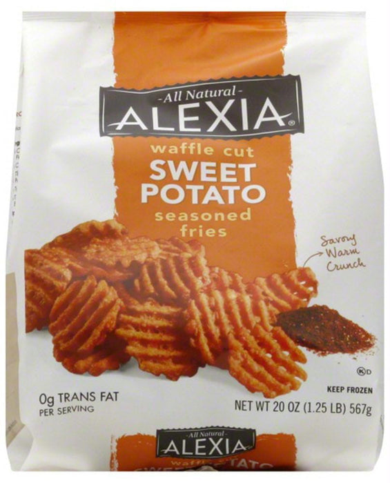 Alexia: Waffle Cut Seasoned Salt Sweet Potato, 20 Oz