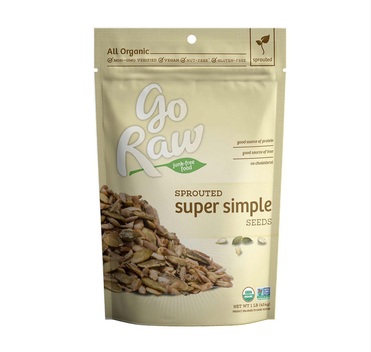 Go Raw: Organic Simple Seed Mix, 16 Oz