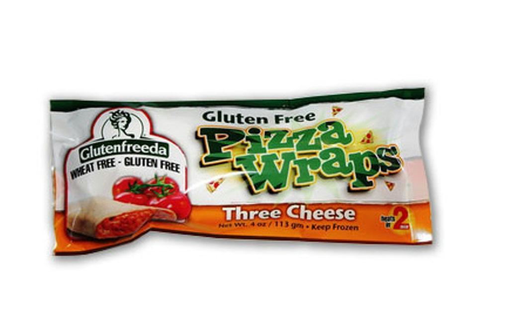 Glutenfreeda's: Gluten Free Three Cheese Pizza Wrap, 4 Oz