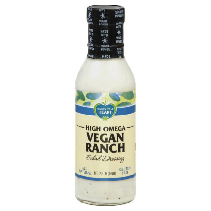 Follow Your Heart: High Omega Vegan Ranch Salad Dressing, 12 Oz