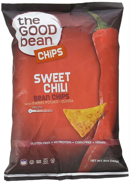 The Good Bean: Sweet Chili Bean Chips, 5 Oz