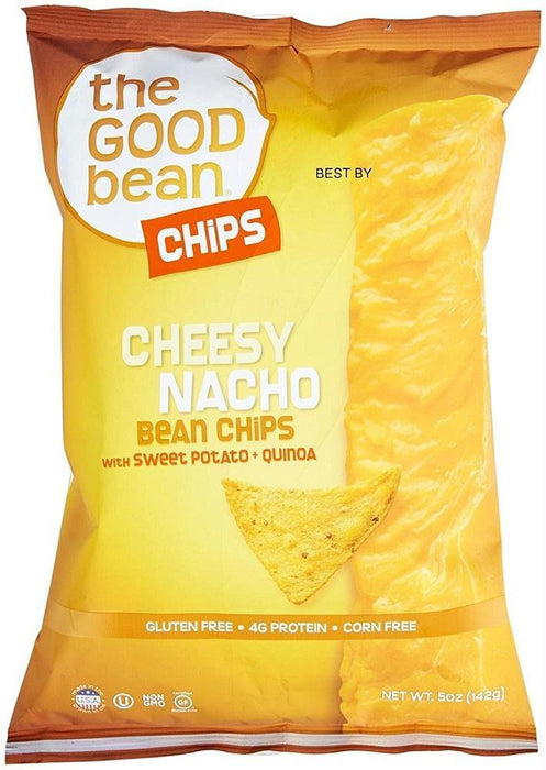 The Good Bean: Cheesy Nacho Bean Chips, 5 Oz