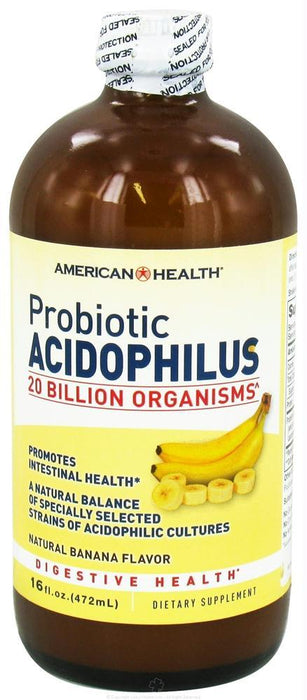 American Health: Acidophilus Culture Banana, 16 Oz