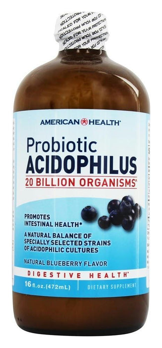 American Health: Probiotic Acidophilus Blueberry, 16 Oz