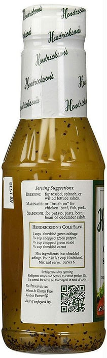 Hendrickson's: Sweet Vinegar & Olive Oil Dressing Marinade, 16 Oz