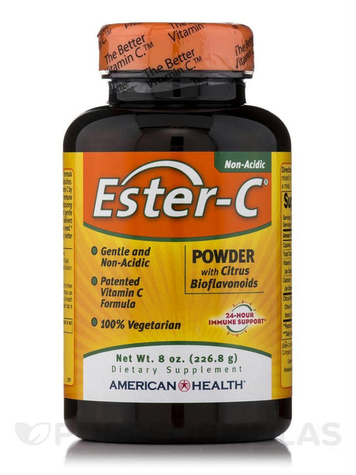 American Health: Ester-c Powder With Citrus Bioflavonoids, 8 Oz