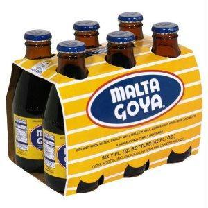 Goya: Non Alcoholic Malt Beverage 6 Pack, 42 Oz