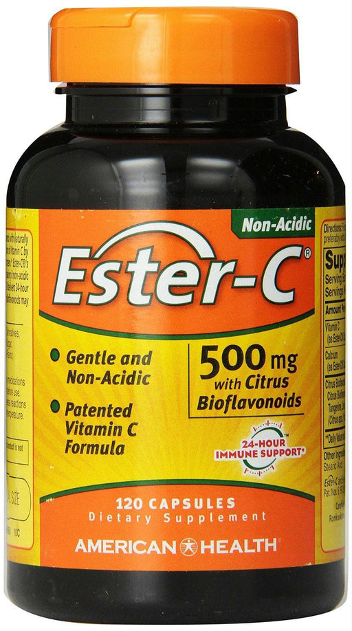 American Health: Ester-c 500 Mg With Citrus Bioflavonoids, 120 Capsules