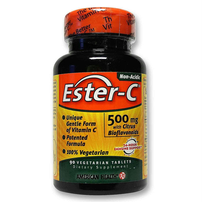 American Health: Ester-c 500 Mg With Citrus Bioflavonoids, 90 Veggie Tabs