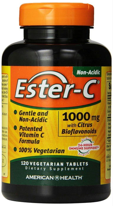 American Health: Ester-c With Citrus Bioflavonoids 1000 Mg,  120 Vegetarian Tablets