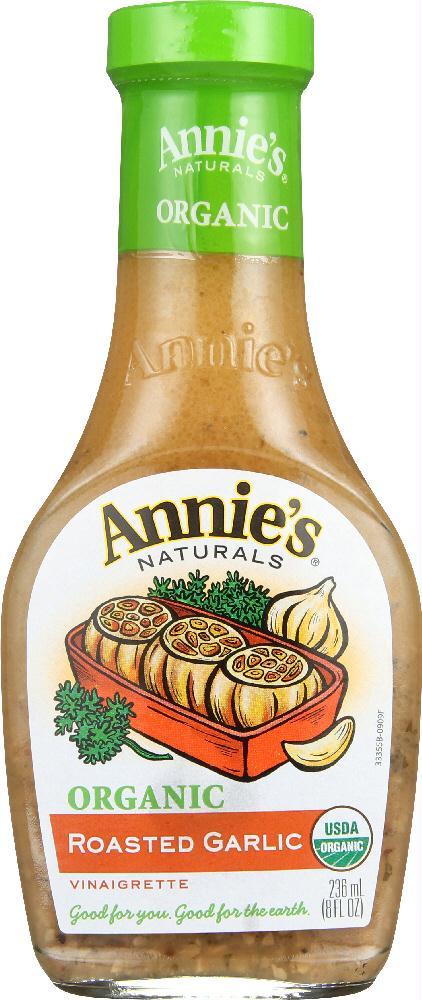 Annie's Naturals: Organic Dressing Roasted Garlic Vinaigrette, 8 Oz