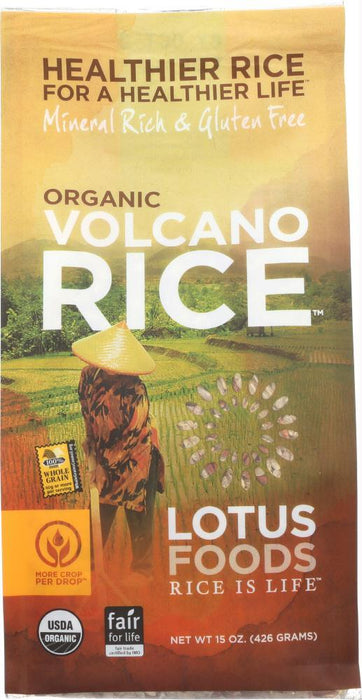 Lotus Foods: Rice Volcano Brown And Red Heirloom Rices (15.000 Oz)