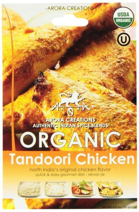 Arora Creations: Organic Tandoori Chicken Spice Blend, 0.9 Oz