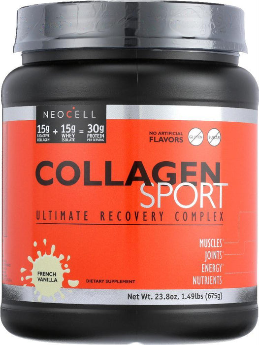 Neocell: Collagen Sport Recovery Complex French Vanilla, 23.8 Oz