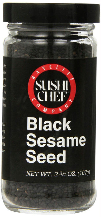 Sushi Chef: Black Sesame Seed, 3.75 Oz