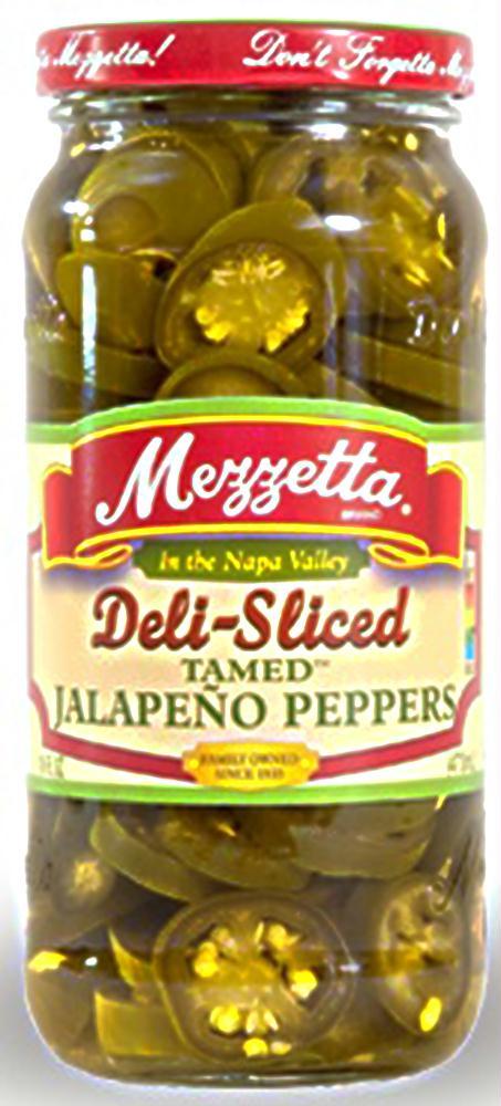 Mezzetta: Deli-sliced Tamed Jalapeño Peppers, 16 Oz