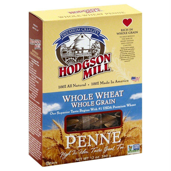 Hodgson Mill: Whole Wheat Penne Pasta, 12 Oz