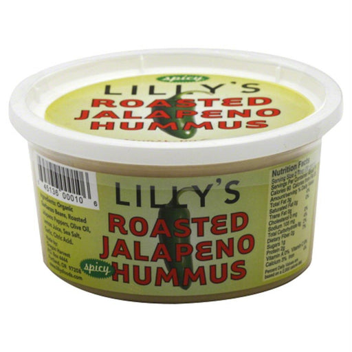 Lilly's: Roasted Jalapeno Spicy Hummus, 12 Oz