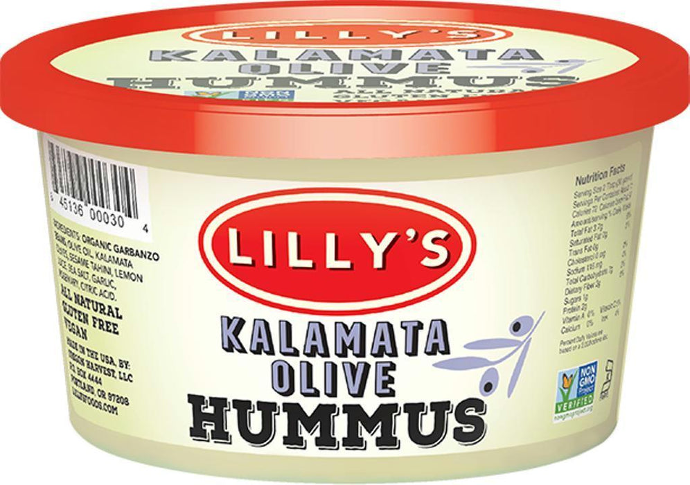 Lilly's: Kalamata Olive Hummus, 12 Oz