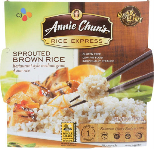 Annie Chun's: Rice Express Sprouted Brown Rice, 6.3 Oz