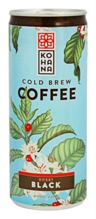 Kohana: Cold Brew Sweet Black Coffee, 8 Oz