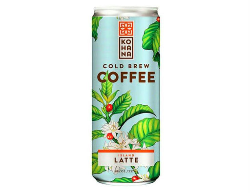 Kohana: Cold Brew Island Latte Coffee, 8 Oz