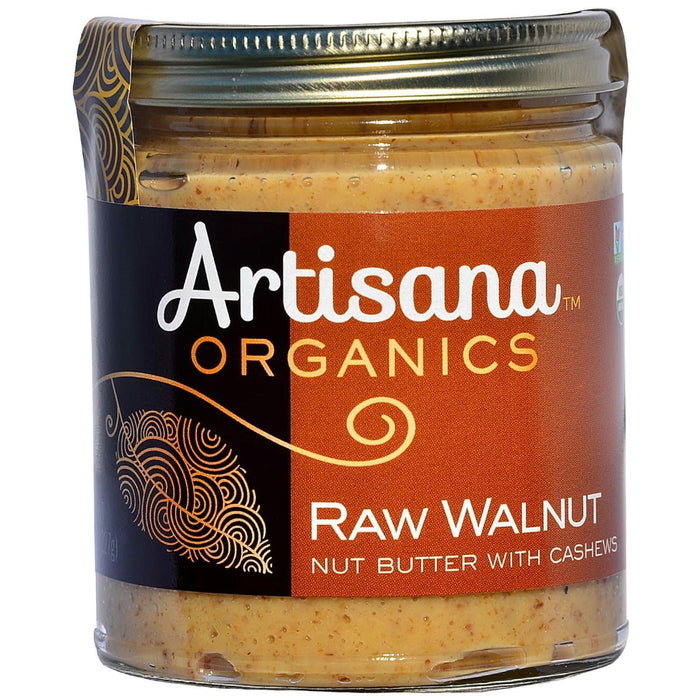 Artisana: 100% Organic Raw Walnut Butter With Cashews, 8 Oz