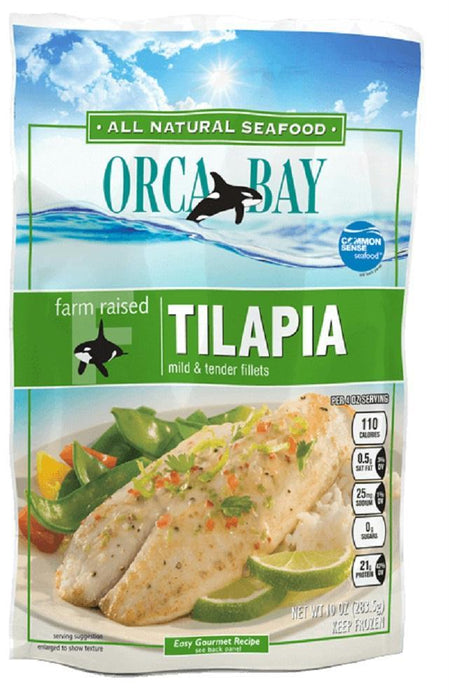 Orca Bay: Fish Fillet Tilapia, 10 Oz