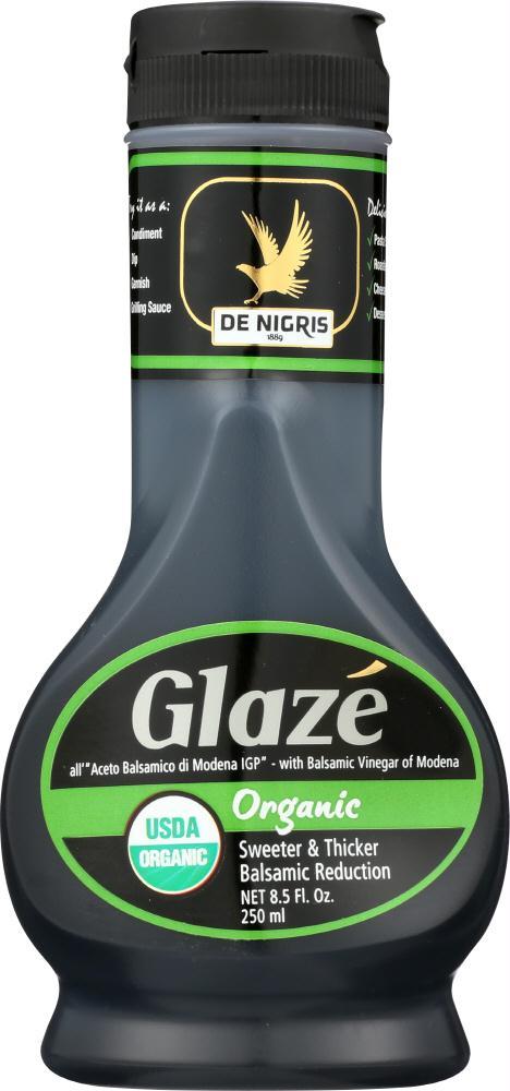 De Nigris: Balsamic Glaze Organic, 8.5 Oz