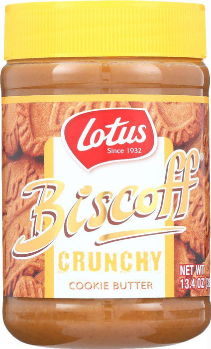 Biscoff: European Cookie Spread Crunchy, 13.4 Oz