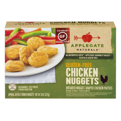 Applegate Naturals:  Gluten Free Chicken Nuggets, 8 Oz