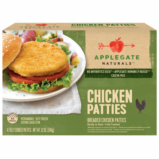 Applegate Naturals: Chicken Patties, 12 Oz