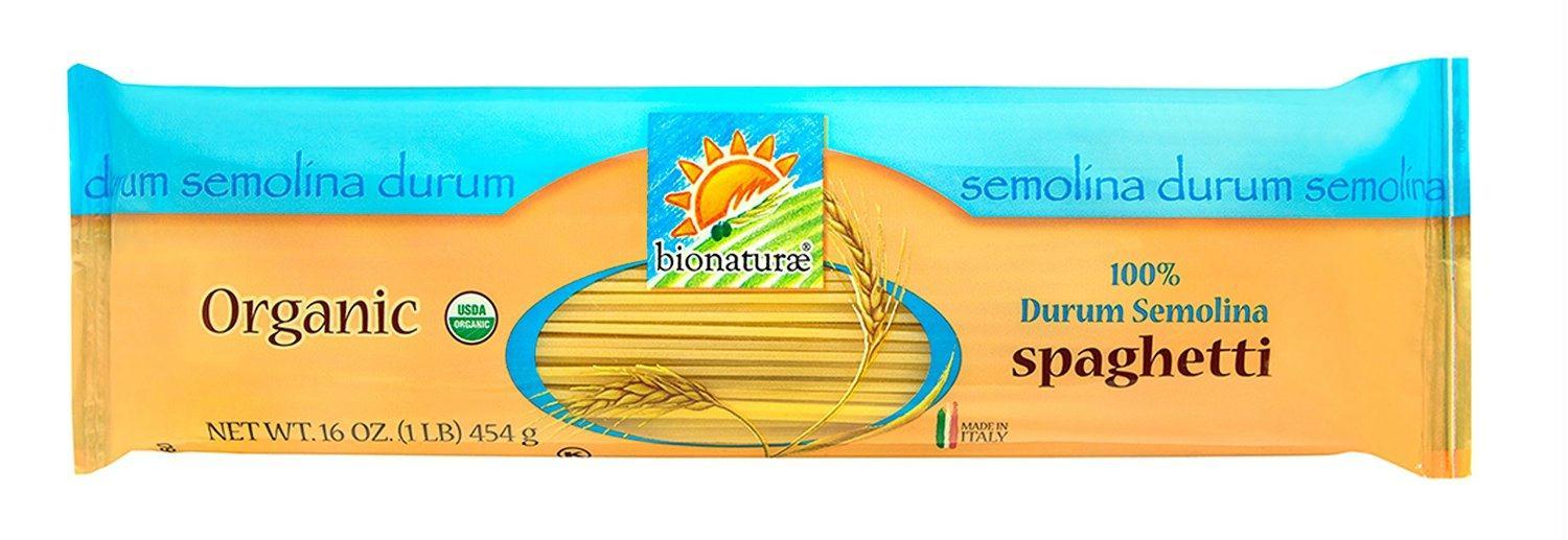 Bionaturae: Organic Durum Semolina Pasta Spaghetti, 16 Oz