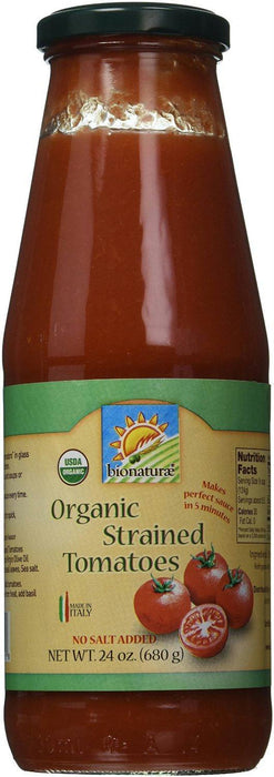 Bionaturae: Organic Strained Tomatoes, 24 Oz