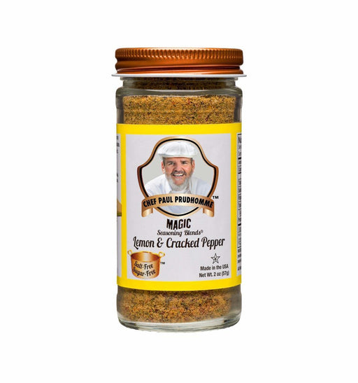 Chef Paul Prudhomme's Magic Seasoning Blends:  Lemon And Cracked Pepper, 2 Oz