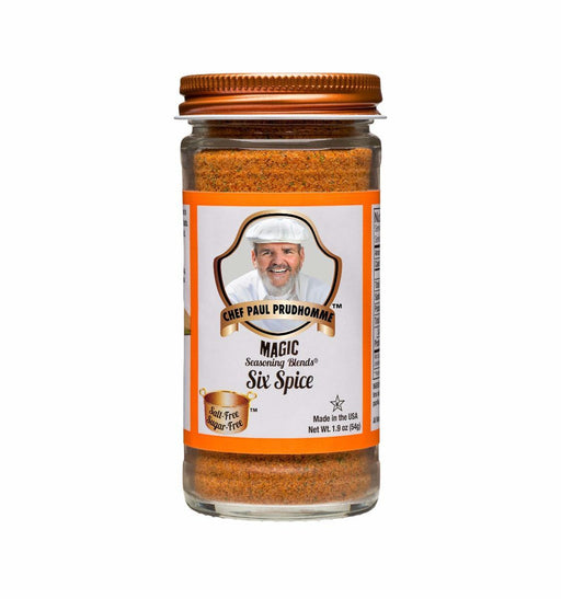 Chef Paul Prudhomme's Magic Seasoning Blends:  Blends Six Spice, 1.9 Oz