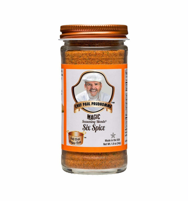 Chef Paul Prudhomme's Magic Seasoning Blends:  Blends Six Spice, 1.9 Oz