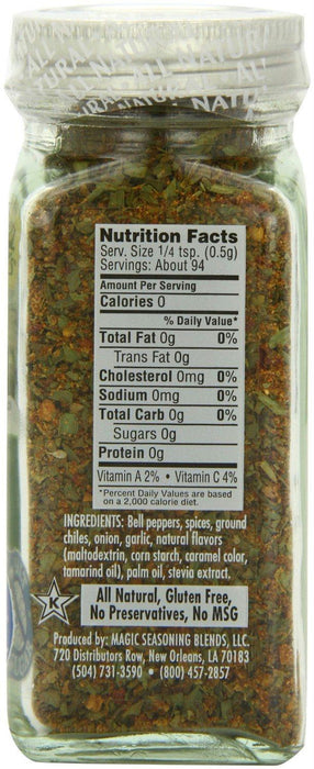 Chef Paul Prudhomme's Magic Seasoning Blends:  Sweet Basil & Tarragon (former Seven Herb), 1.65 Oz