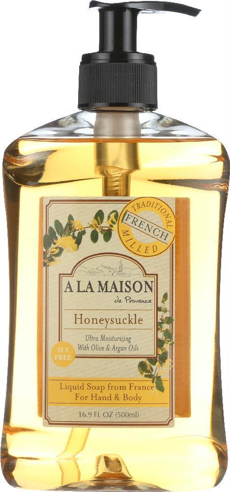 A La Maison: Liquid Soap Honeysuckle, 16.9 Oz