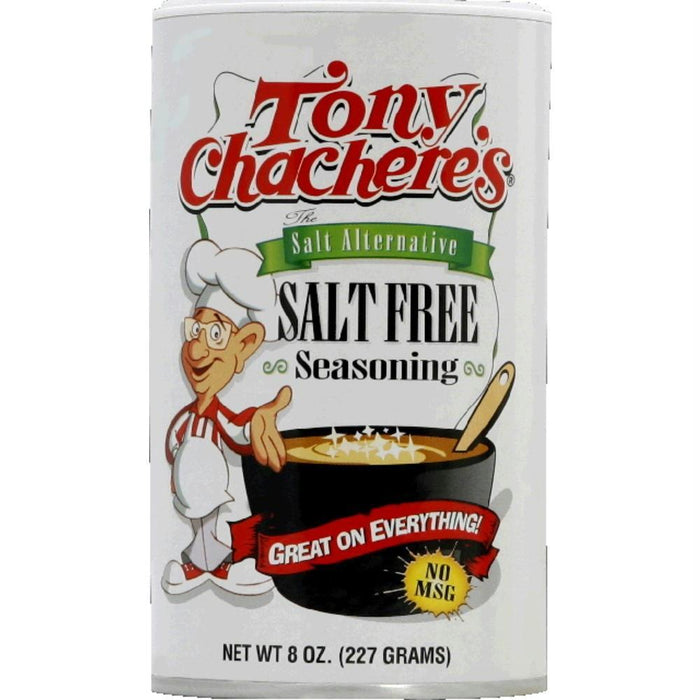 Tony Chachere's: Salt Free Seasoning, 8 Oz