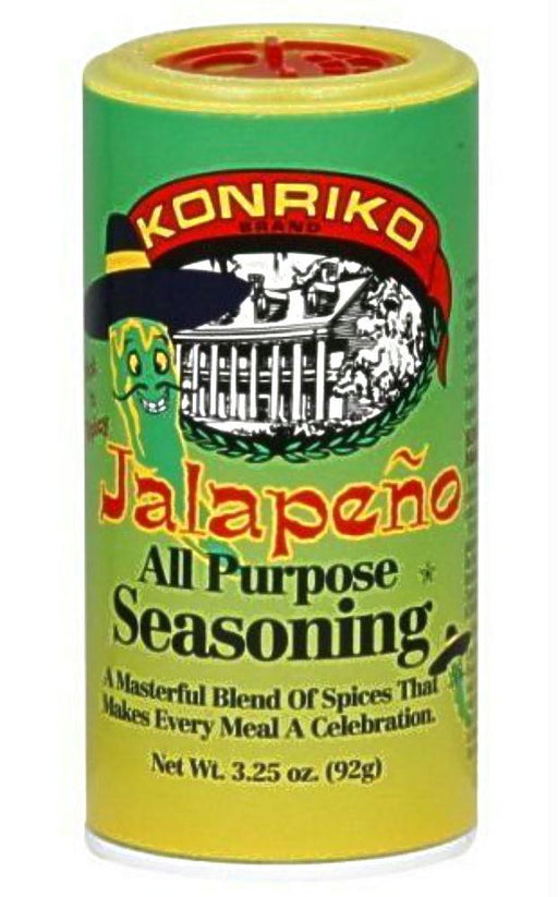 Konriko: Jalapeno All Purpose Seasoning, 3.25 Oz