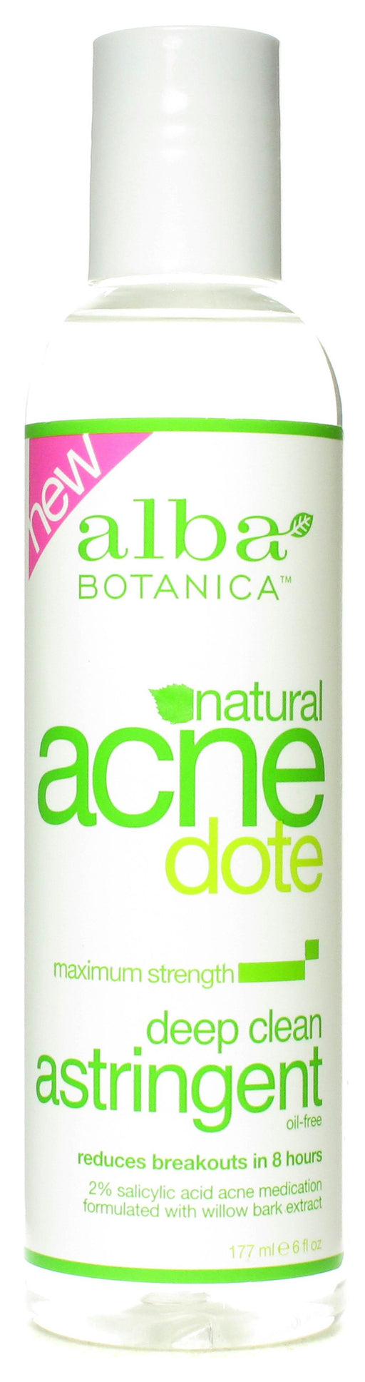 Alba Botanica: Natural Acne Dote Deep Clean Astringent Oil-free, 6 Oz