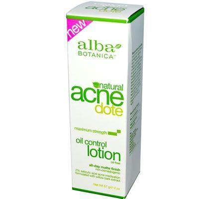 Alba Botanica:  Acnedote Oil Control Lotion Oil-free, 2 Oz