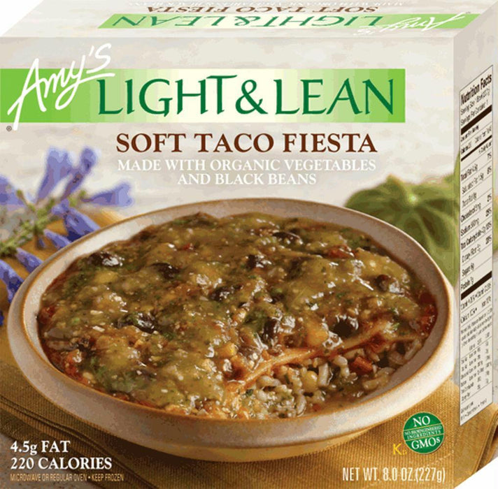 Amy's: Light & Lean Soft Taco Fiesta, 8 Oz