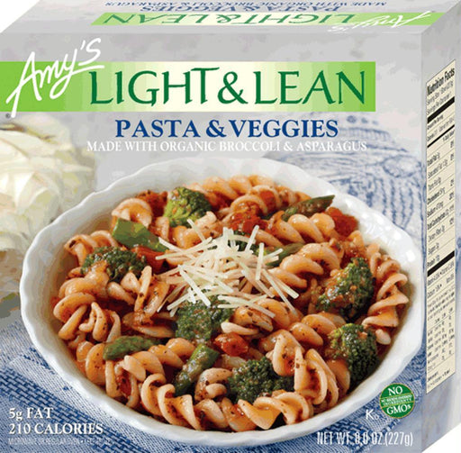 Amy's: Light & Lean Pasta & Veggies, 8 Oz