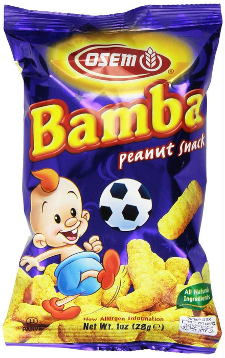 Osem: Bamba Peanut Snack, 1 Oz