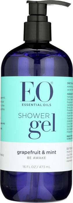 Eo: Shower Gel Grapefruit And Mint, 16 Oz