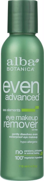 Alba Botanica: Remover Makeup Eye Advanced, 4 Oz